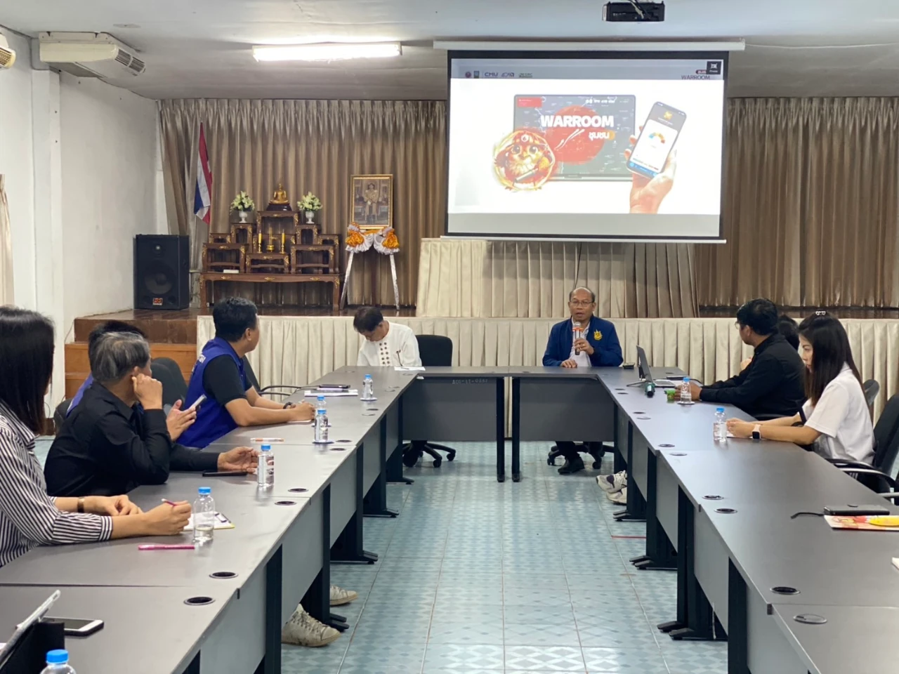 เข้าร่วมหารือโครงการวิจัยต่อยอดเรื่อง “สร้างความร่วมมือและเครือข่ายการสื่อสารภาคประชาชนเพื่อพัฒนาปัญหา pm2.5 ในระดับพื่นที่จังหวัดเชียงใหม่อย่างยั่งยืน”